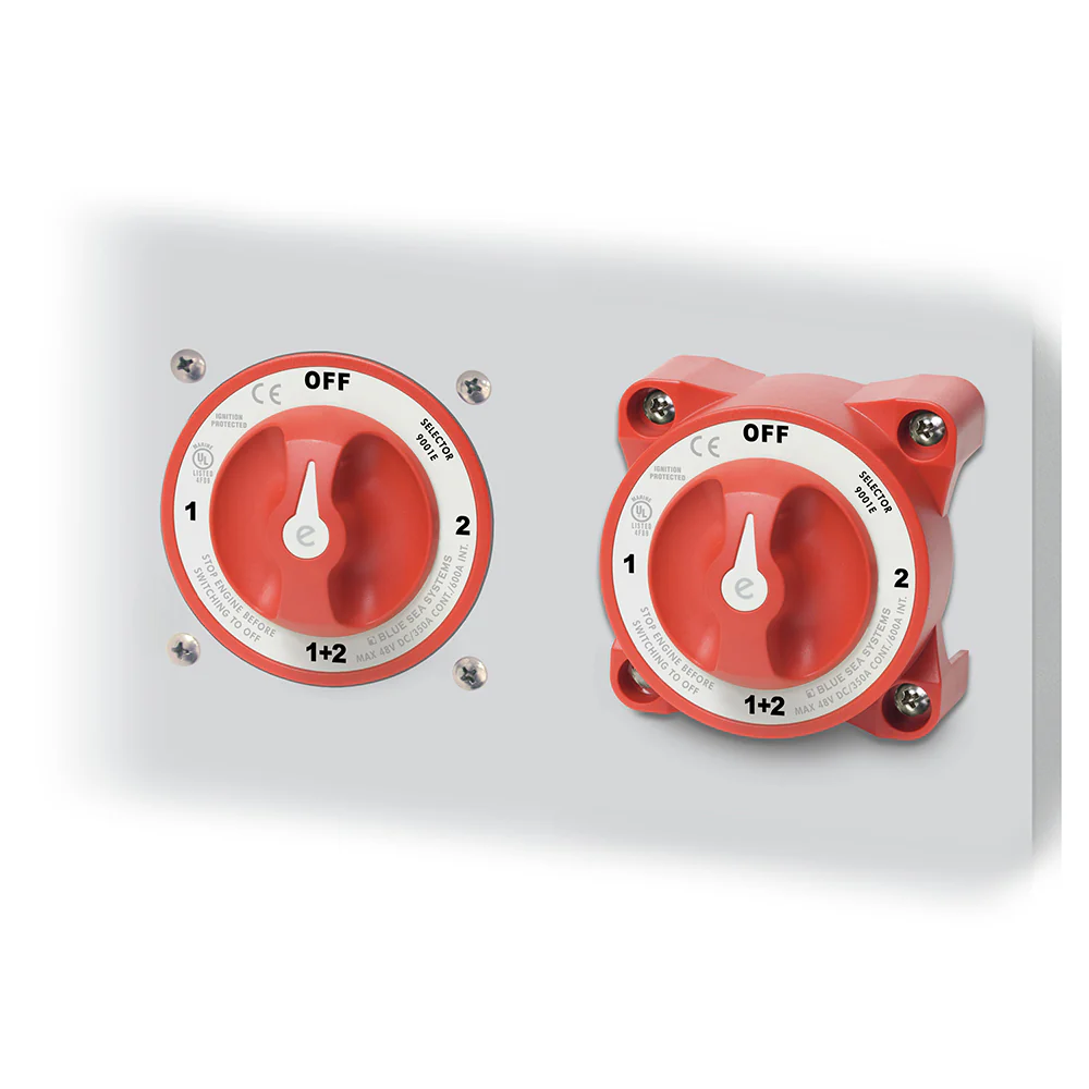 Blue Sea 5511e e-Series Dual Circuit Plus Battery Switch [5511E] - Image 5
